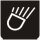 Symbol Arbeitslampen (Vorderseite) (180°)