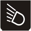 Symbol Arbeitslampen (Vorderseite) (90°)
