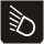 Symbol Arbeitslampen (Vorderseite) (90°)