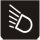 Symbol Arbeitslampen (Vorderseite) (90°)