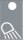 Symbol Arbeitsrücklicht (0°)