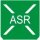 Symbol ASR deaktiviert (0°)