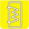 Symbol Auftauen (90°)
