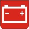 Symbol Batterie (0°)