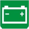 Symbol Batterie (0°)