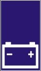 Symbol Batterie (0°)