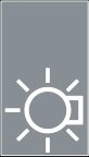 Symbol Beleuchtung (90°)