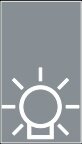 Symbol Beleuchtung (180°)