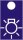 Symbol Beleuchtung (0°)