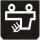 Symbol Beleuchtung des Ladebereichs (180°)