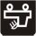 Symbol Beleuchtung des Ladebereichs (180°)