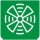 Symbol Belüftung (hoch) (0°)