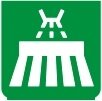 Symbol Besen besprühen (0°)