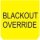 Symbol Blackout-Überbrückung (0°)