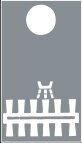 Symbol Besenbesprühen (0°)
