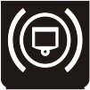 Symbol Bremsbelag-Kontrolle (180°)