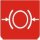 Symbol Bremsen betätigen (0°)
