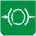 Symbol Bremsen betätigen (0°)
