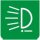 Symbol Dienstlampen (vorn) (0°)