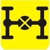 Symbol Differentialsperre in Längsrichtung (0°)