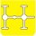 Symbol Differentialsperre in Längsrichtung (180°)
