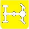 Symbol Differentialsperre vorne (180°)