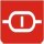 Symbol Druckluftbehälter 1 (0°)