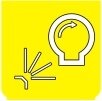 Symbol Ether-Injektion (180°)