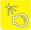 Symbol Ether-Injektion (270°)