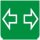 Symbol Fahrtrichtungsanzeiger (0°)