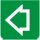Symbol Fahrtrichtungsanzeiger (270°)