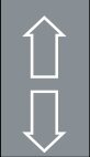 Symbol Fahrtrichtungsanzeiger (90°)