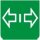Symbol Fahrtrichtungsanzeiger I (0°)
