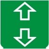 Symbol Fensterheber (0°)