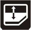 Symbol Fensterheber (Tür) (180°)