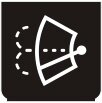 Symbol Frontscheibenwischer + Scheibenwaschanlage (270°)
