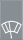 Symbol Frontscheibenwischer intermittierend (0°)