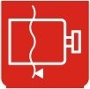 Symbol Füllstand des Tanks (90°)
