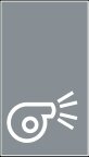Symbol Gebläse (0°)