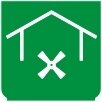Symbol Gebläse (Dach) (0°)
