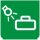 Symbol Gepäckraum-Beleuchtung (0°)