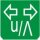 Symbol Geschwindigkeit (180°)