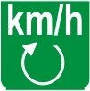 Symbol Geschwindigkeitsbegrenzer (0°)