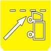 Symbol Geschwindigkeitsbegrenzer (90°)