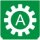 Symbol Getriebe automatique (0°)