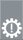 Symbol Getriebe-Alarm (0°)