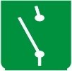 Symbol Hauptschalter (270°)