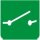 Symbol Hauptschalter (0°)