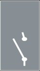 Symbol Hauptschalter (180°)