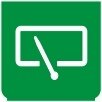 Symbol Heckscheibenwischer (0°)
